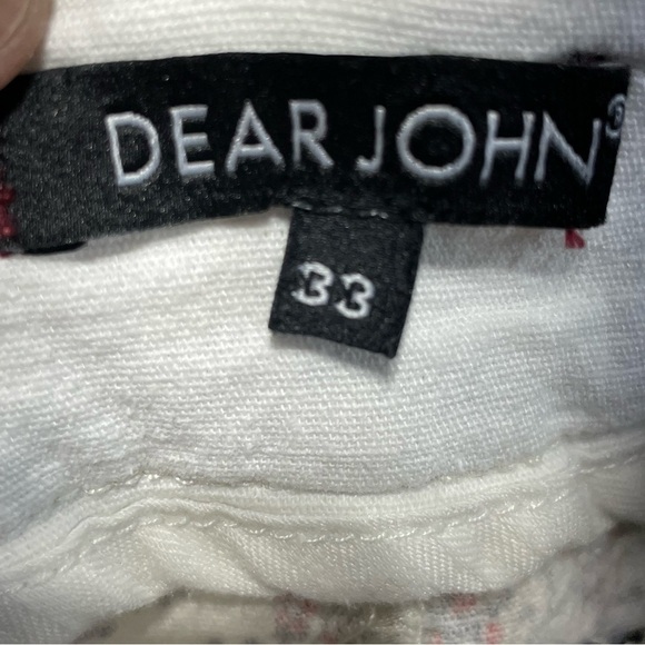 Women's Dear John Multicolored Paisely Print Summer Shorts Size 33 - Picture 7 of 11